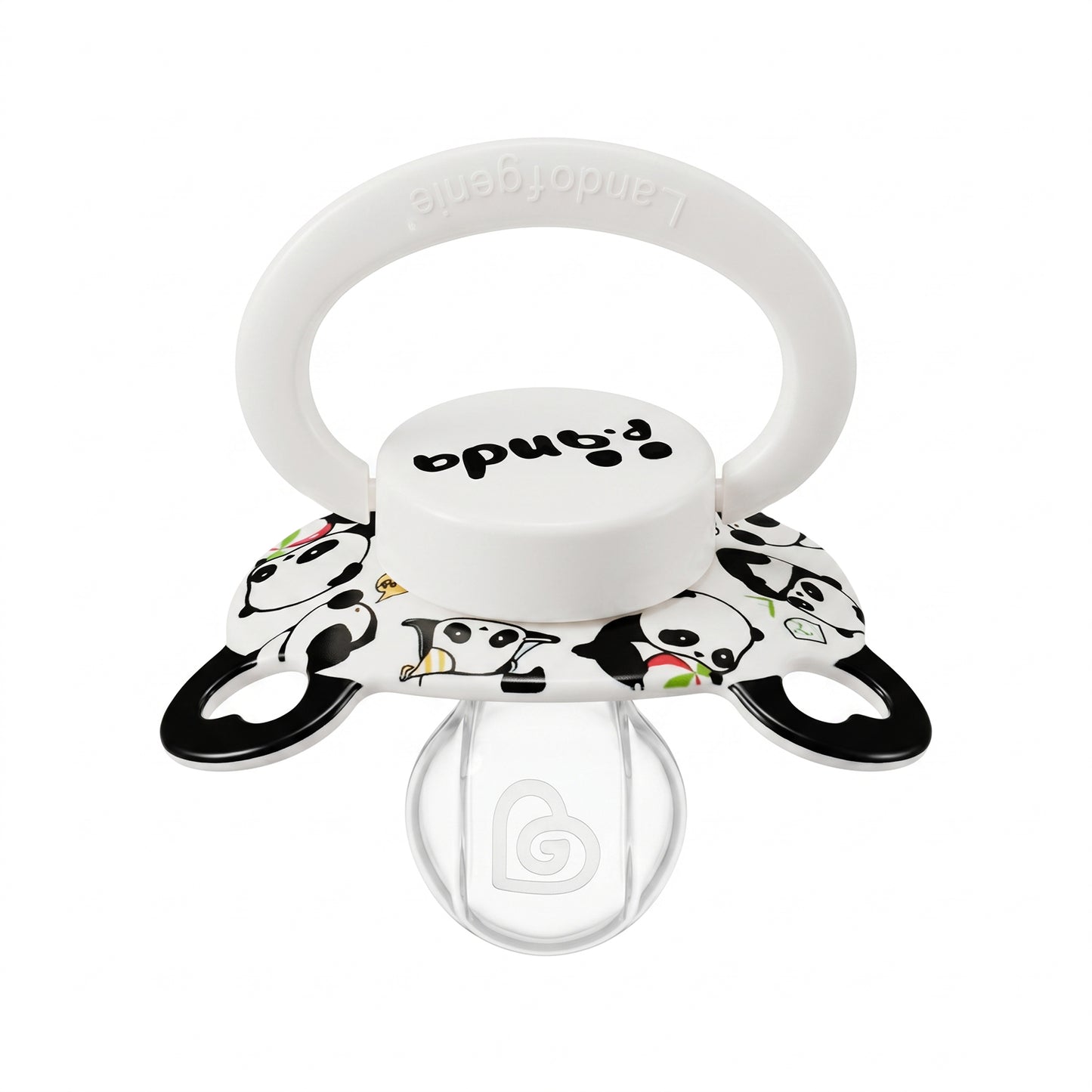 Landofgenie Adult Sized Print Pacifier - Panda