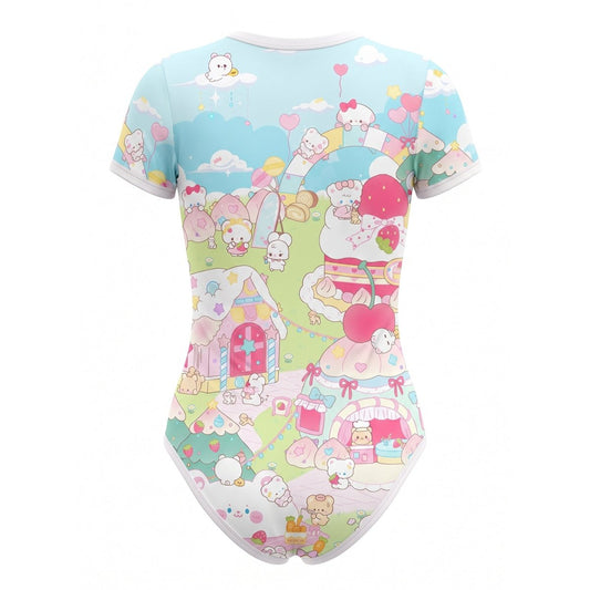 Landofgenie ABDL Onesie Womens - Fairy Tale Paradise - landofgenie