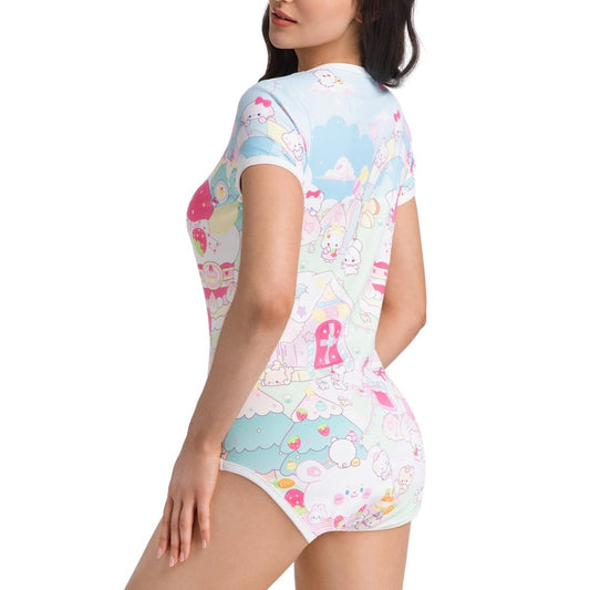 Landofgenie ABDL Onesie Womens - Fairy Tale Paradise - landofgenie