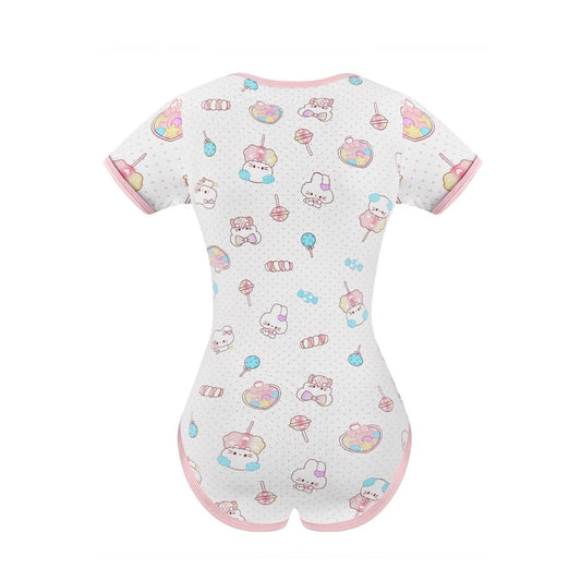 Landofgenie ABDL Onesie Womens - Soft & Cute Animals - landofgenie