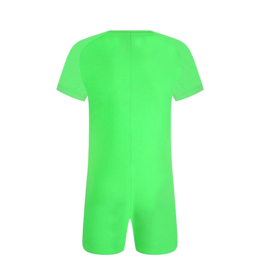 Landofgenie Adult Bodysuit Retro Onesie - Green - landofgenie