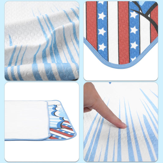 Landofgenie Adult Diaper Changing Pad 30 x 45.5 inches - Captain America - landofgenie