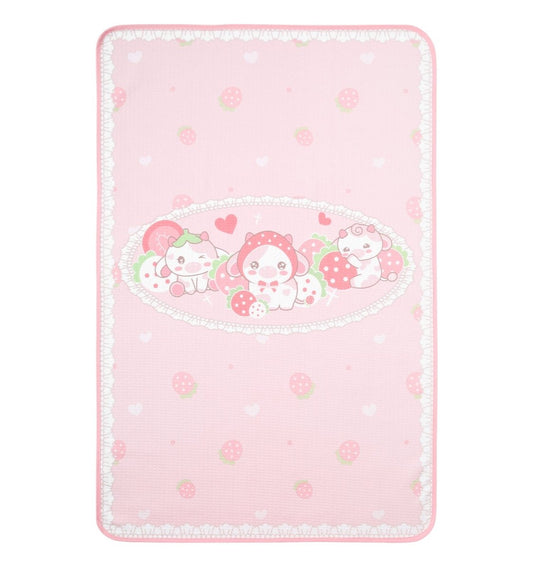 Landofgenie Adult Diaper Changing Pad 30 x 45.5inches- Strawberry Cow - landofgenie