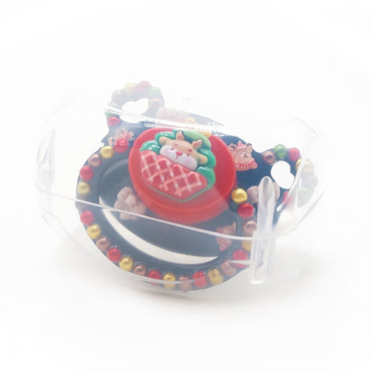 Landofgenie Adult Fashion Christmas Pacifier - Black - landofgenie