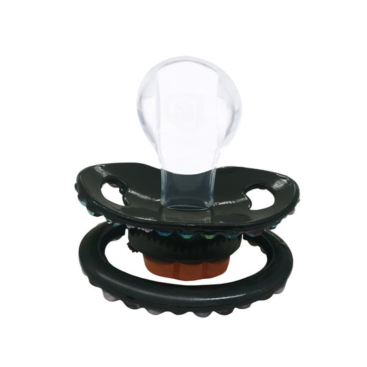 Landofgenie Adult Fashion Halloween Pacifier - Black - landofgenie
