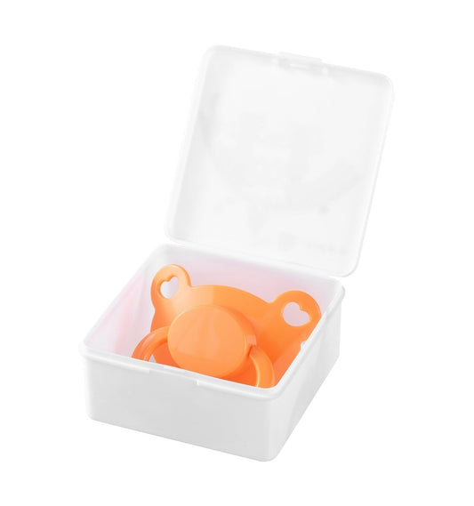 Landofgenie Adult Sized Pacifier - Bone Paci-Bear Orange - landofgenie