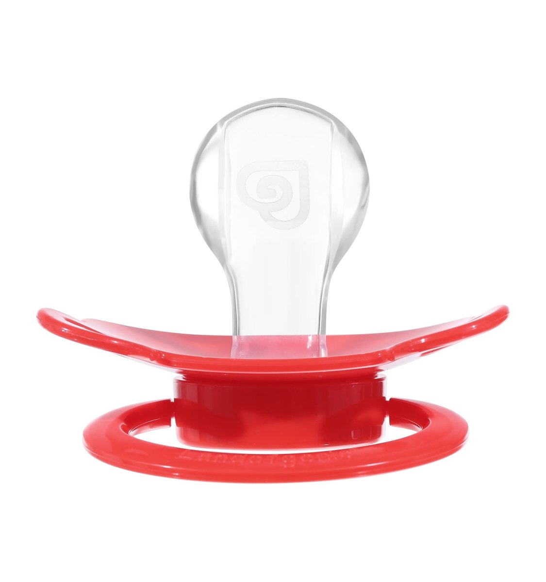 Landofgenie Adult Sized Pacifier - Bone Paci - Bear Red - landofgenie