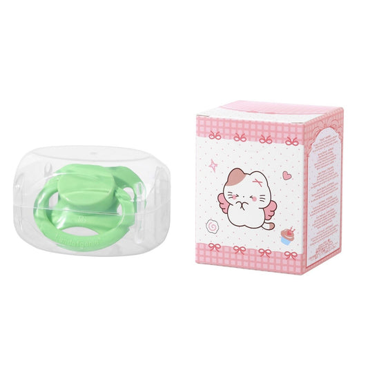 Landofgenie Adult Sized Pacifier - Bone Paci - Bone Green - landofgenie