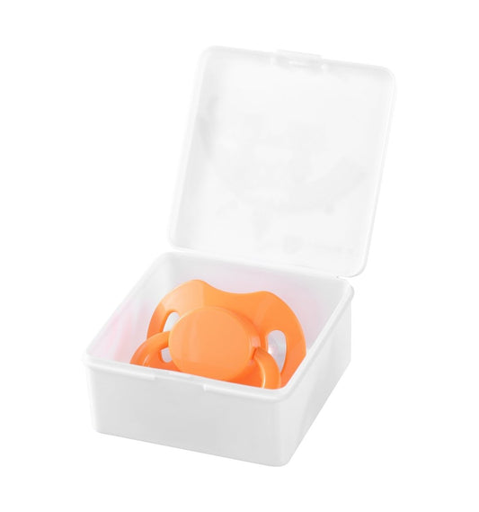 Landofgenie Adult Sized Pacifier - Bone Paci-Bone Orange - landofgenie