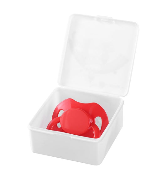 Landofgenie Adult Sized Pacifier - Bone Paci-Bone Red - landofgenie