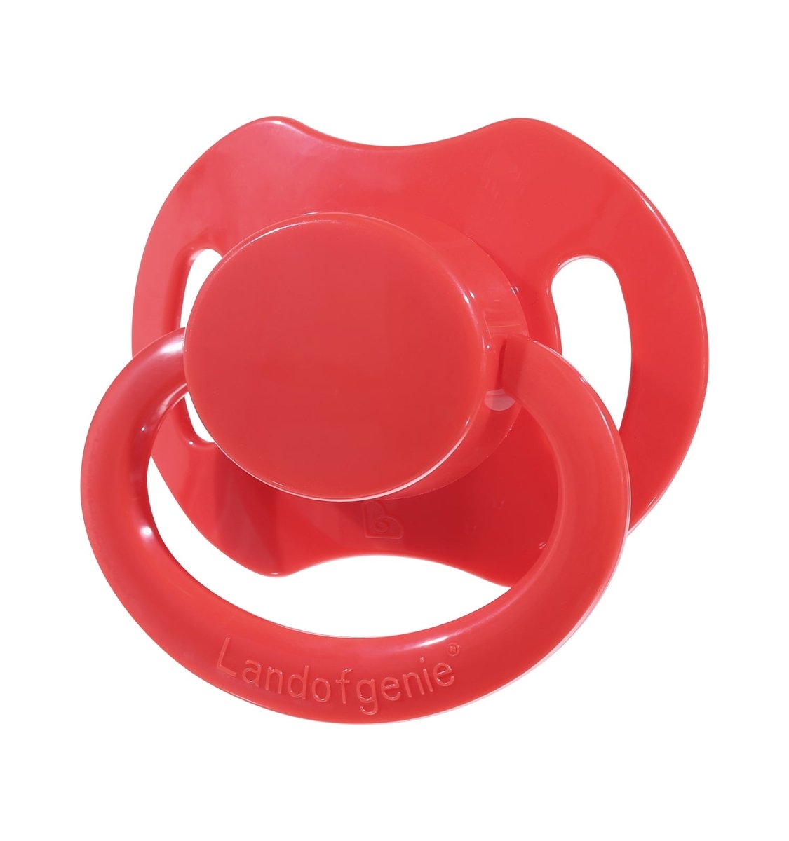 Landofgenie Adult Sized Pacifier - Bone Paci-Bone Red - landofgenie