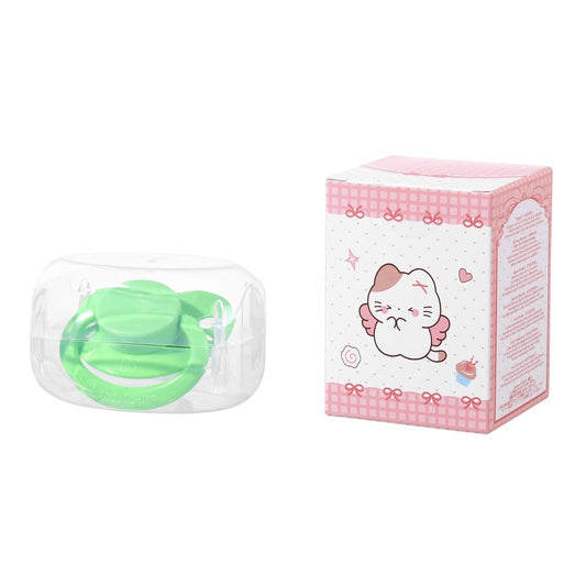 Landofgenie Adult Sized Pacifier - Bone Paci - Butterfly Green - landofgenie