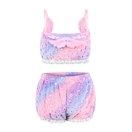 Landofgenie Kawaii Anime Cute Pajamas Set - Unicorn - landofgenie