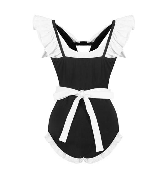 Landofgenie Cotton Cosplay Maid Onesie - landofgenie