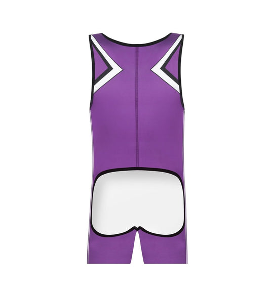 Landofgenie Landofgenie Take Down Singlet Jock -Purple - landofgenie