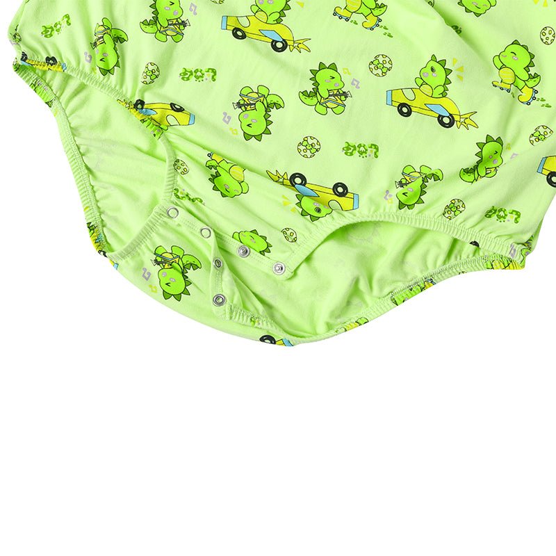 Landofgenie Long Sleeve Men Cotton Onesie - Dino - landofgenie