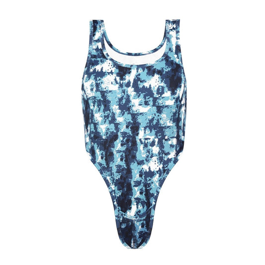 Landofgenie Men Camo Sleeveless Jumsuit - Camo Blue - landofgenie