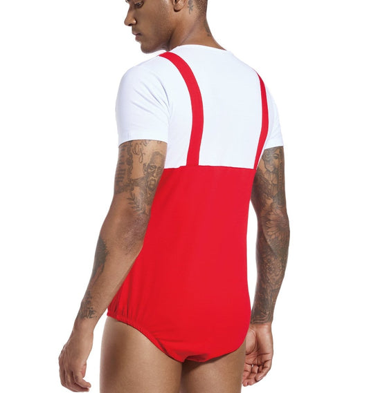 Landofgenie Men Print Onesie - French Fries - landofgenie