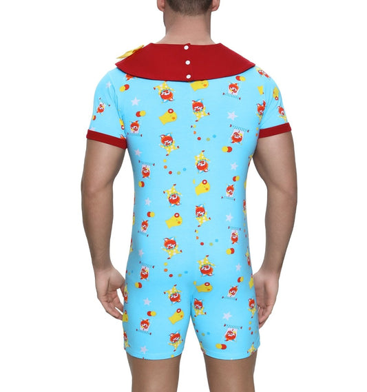 Landofgenie Men Print Onesie - Joker - landofgenie