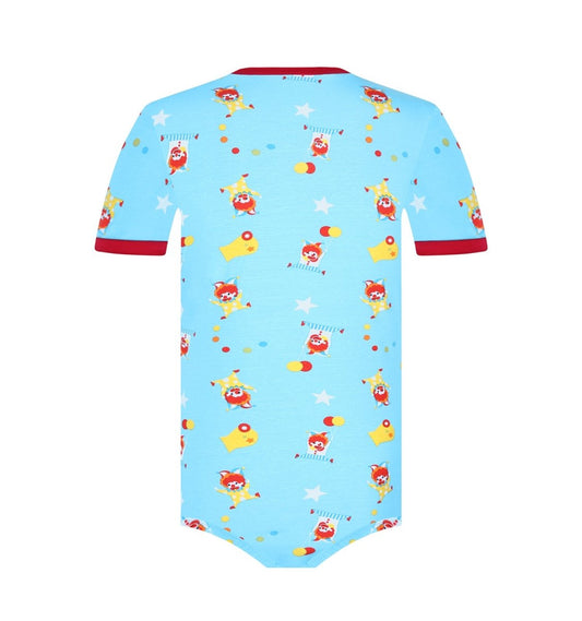 Landofgenie Men Print Onesie Snap Crotch - Joker - landofgenie