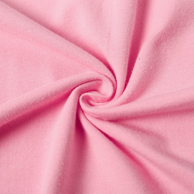 Landofgenie Men Raglan Sleeve Design Bodysuit - Pink - landofgenie