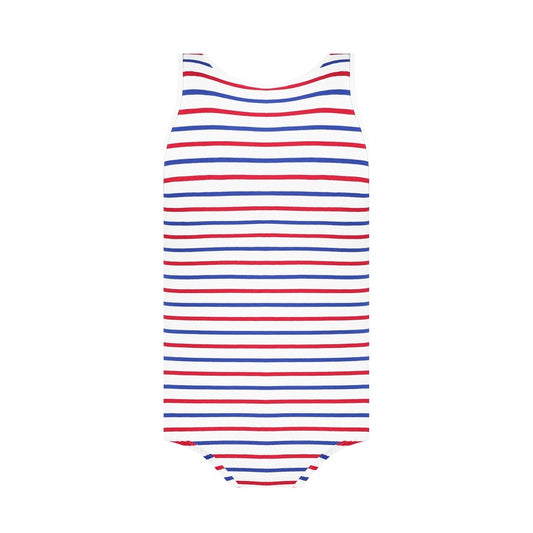 Landofgenie Mens Cotton Sleeveless Print Bodysuit - White - landofgenie