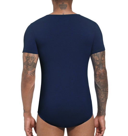 Landofgenie Mens Print Onesie Navy - Dinosaur Neil - landofgenie