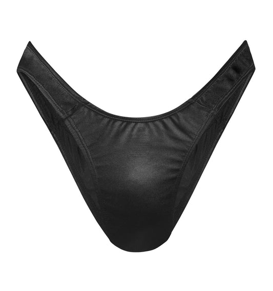 Landofgenie No gender hiding Thong Tucking Gaff Panties - Black - landofgenie