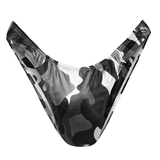 Landofgenie No gender hiding Thong Tucking Gaff Panties - Camouflage Black - landofgenie