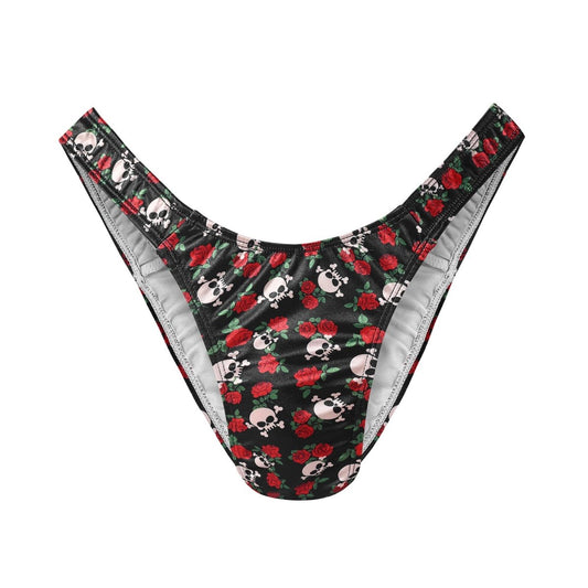 Landofgenie No gender hiding Thong Tucking Gaff Panties - Skull - landofgenie