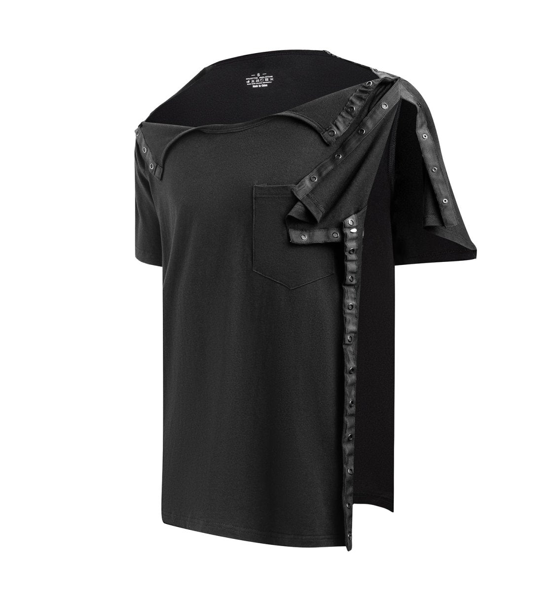 Landofgenie Unisex Post Shoulder Surgery Shirts - Black - landofgenie