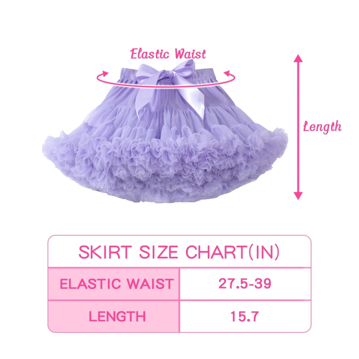 Landofgenie Women's Mesh Tulle Puffy Petticoat Tutu Ballet Bubble Short Ballerina Skirt - Purple - landofgenie