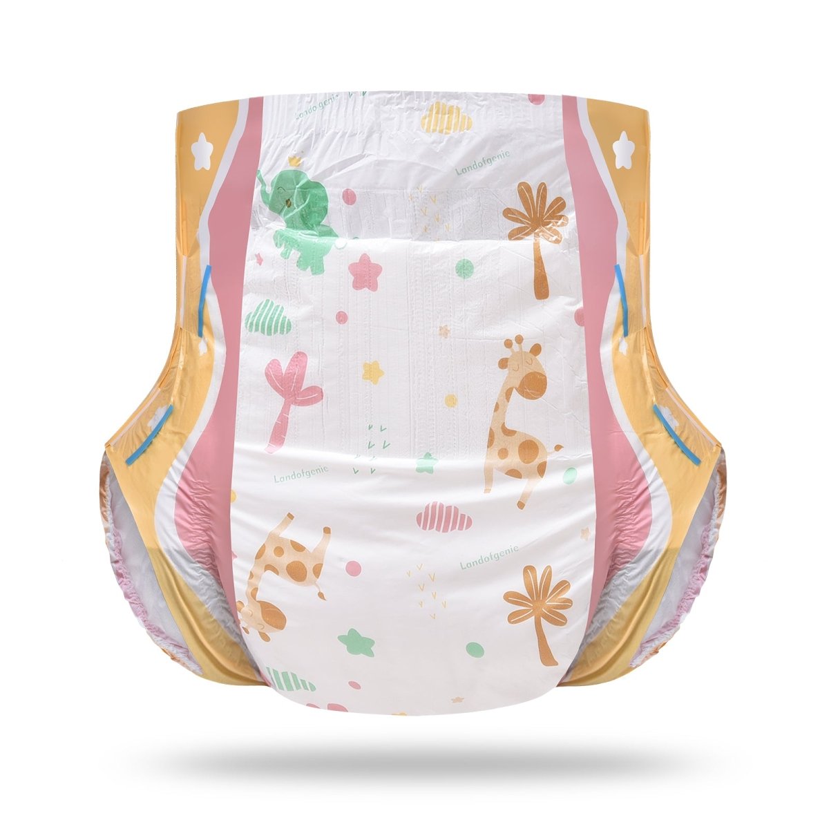 Landofgenie ABDL Diapers Overnight Adult Print Diapers with High Absorbency - 2PCS - landofgenie