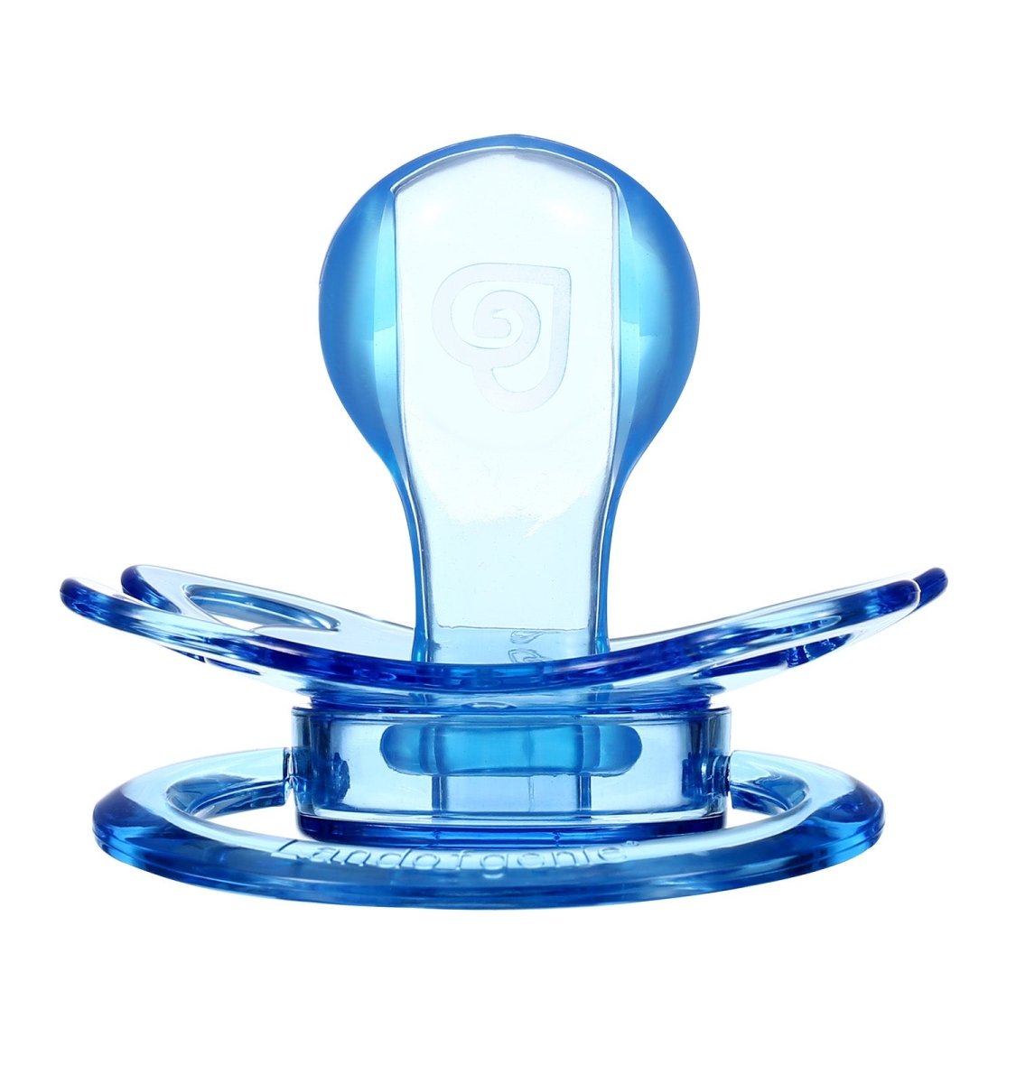 Landofgenie Adult Sized Gloss Pacifier - Pink & Blue Moon Paci - landofgenie