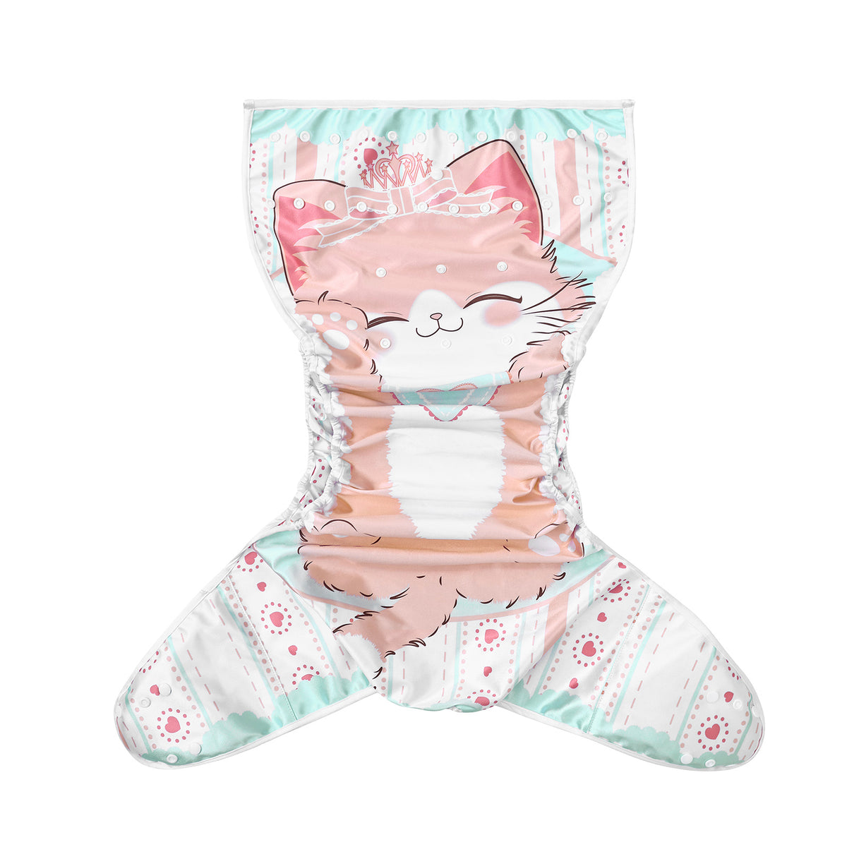 Landofgenie Cute ABDL Diaper Cover - Kitten