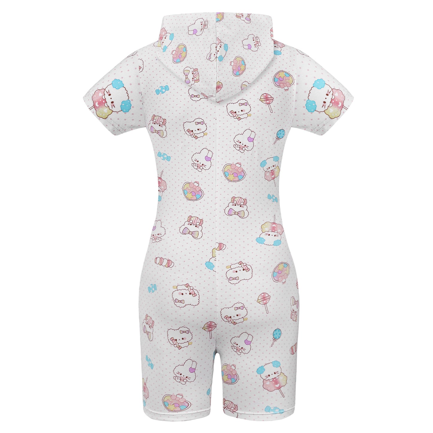 Landofgenie Women ABDL Print Onesie - Soft & Cute Animals