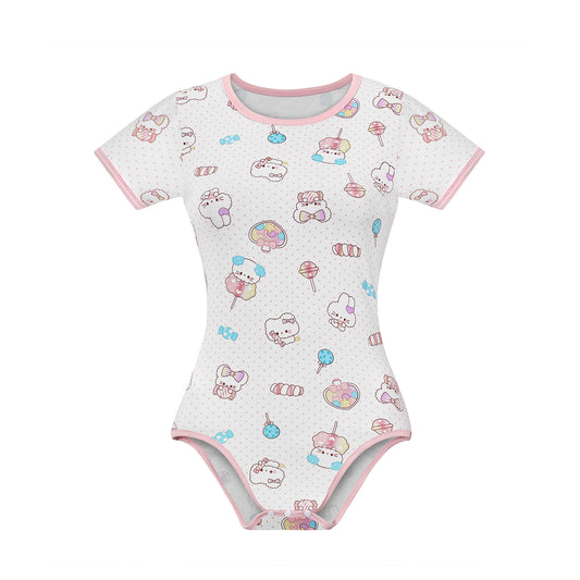 Landofgenie ABDL Onesie Womens - Soft & Cute Animals