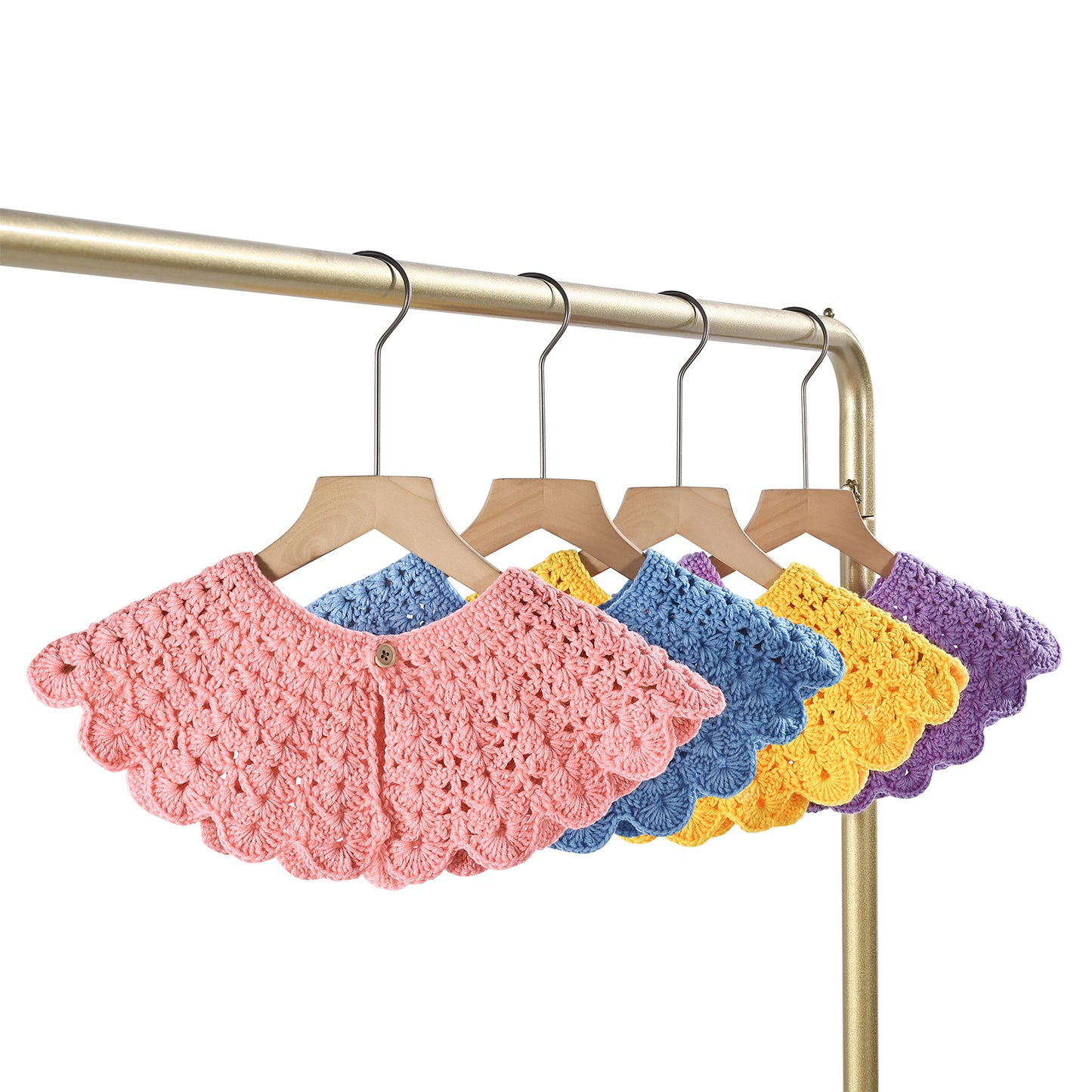 Landofgenie About ABDL Handmade Knitted Shawl