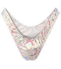 Landofgenie No gender hiding Thong Tucking Gaff Panties - Garden Bunny
