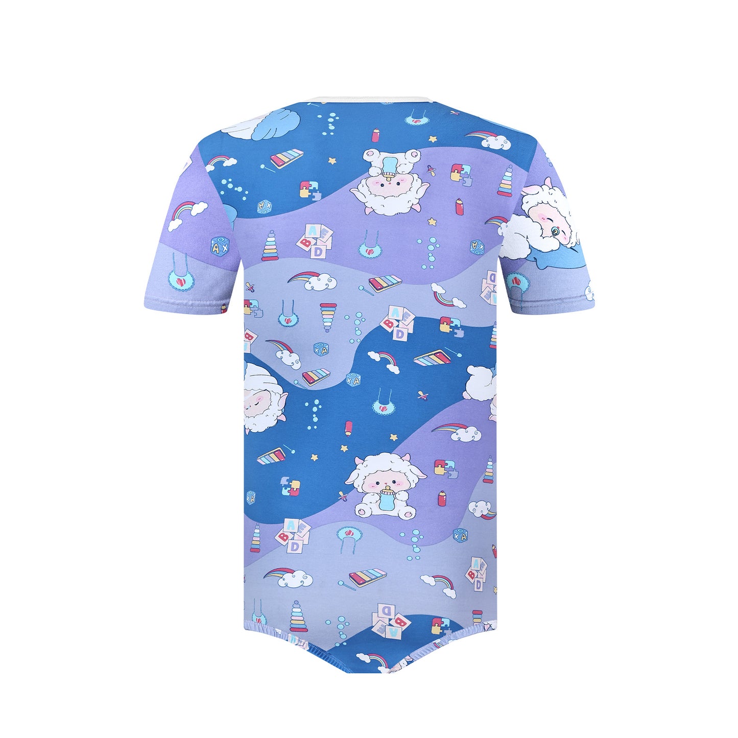 Landofgenie Men Print Onesie - Lamb