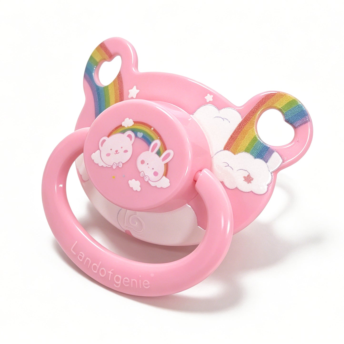 Landofgenie Adult Sized Print Pacifier - Rabbit Bear