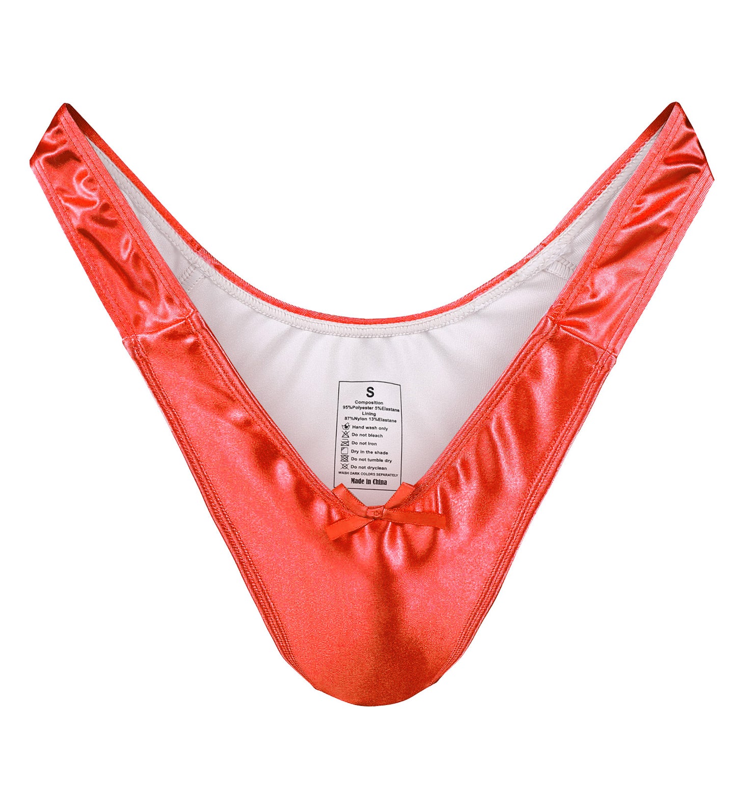 Landofgenie No gender hiding Thong Tucking Gaff Panties - Red