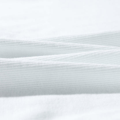Landofgenie Mens Cotton Soft Ribbed Onesie - White