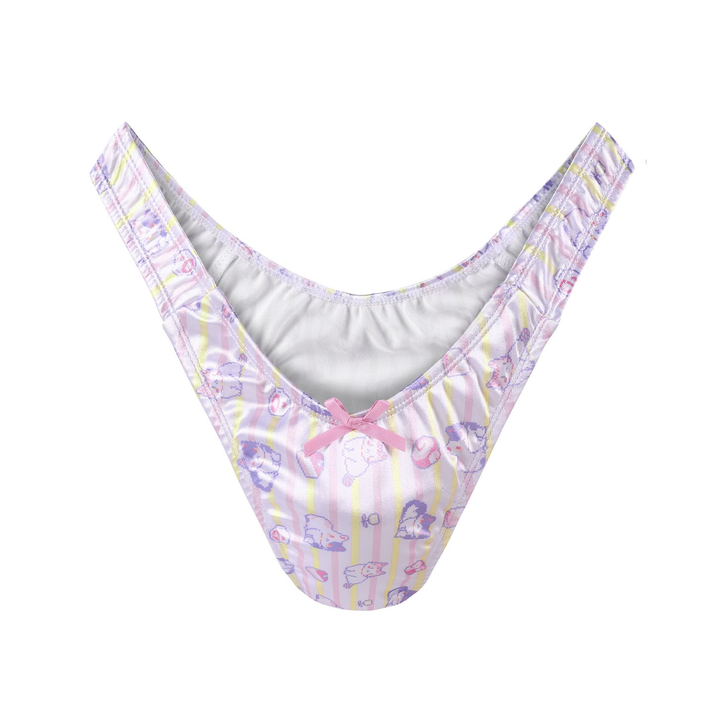 Landofgenie No gender hiding Thong Tucking Gaff Panties - Pixel Cat