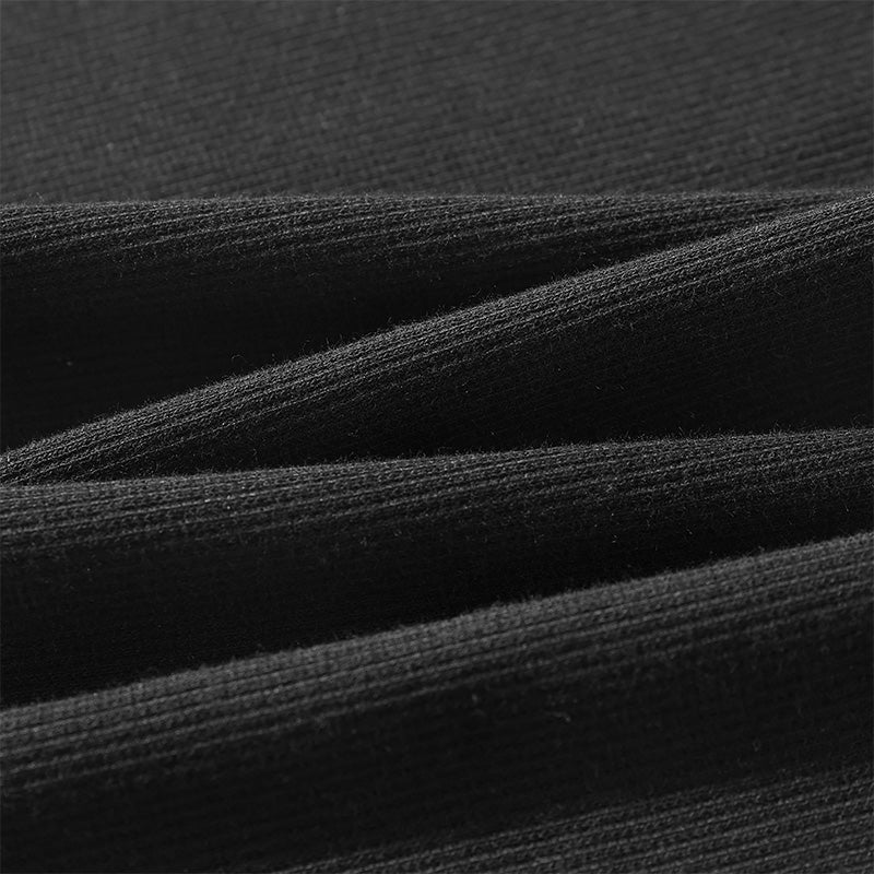 Landofgenie Mens Cotton Soft Ribbed Onesie - Black