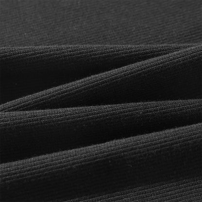 Landofgenie Mens Cotton Soft Ribbed Onesie - Black