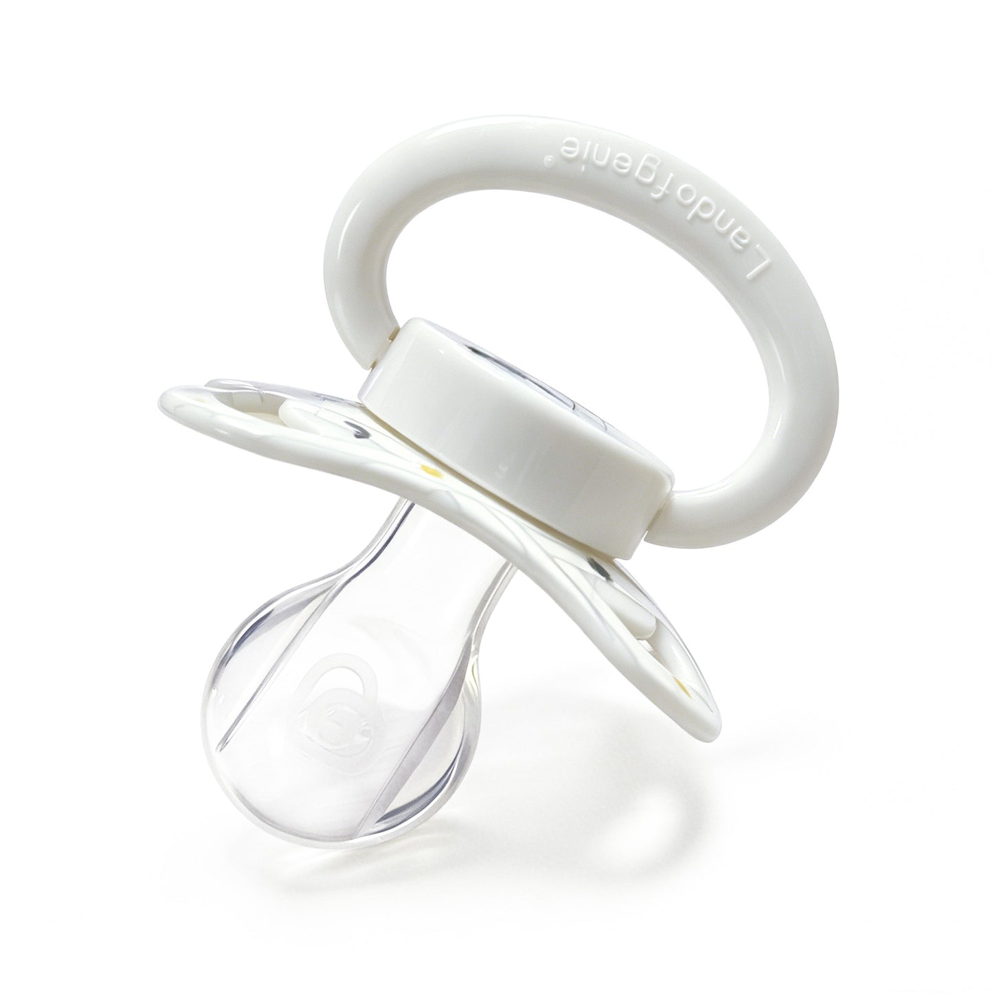 Landofgenie Adult Sized Print Pacifier - Halloween White