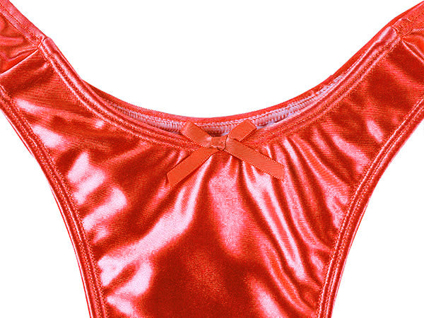 Landofgenie No gender hiding Thong Tucking Gaff Panties - Red