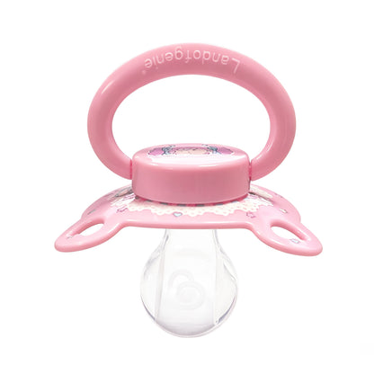 Landofgenie Adult Sized Print Pacifier - Lace Bear