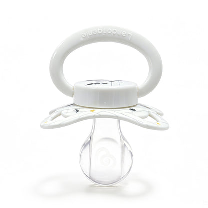 Landofgenie Adult Sized Print Pacifier - Halloween White